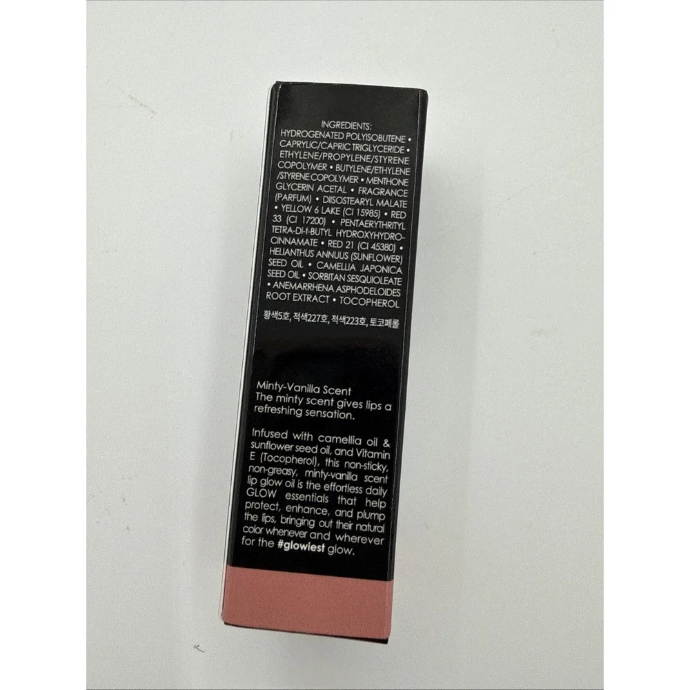 Glowiest EFFORTLESS Glow Lip Oil 002 Crush 6.5ml - New In Box
